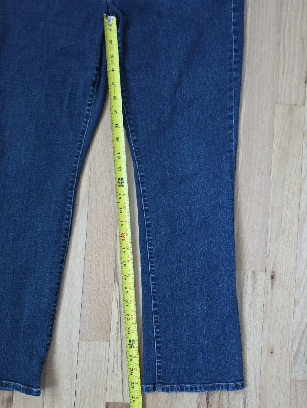 Lauren Ralph Lauren Women's Navy Straight-Leg Jeans